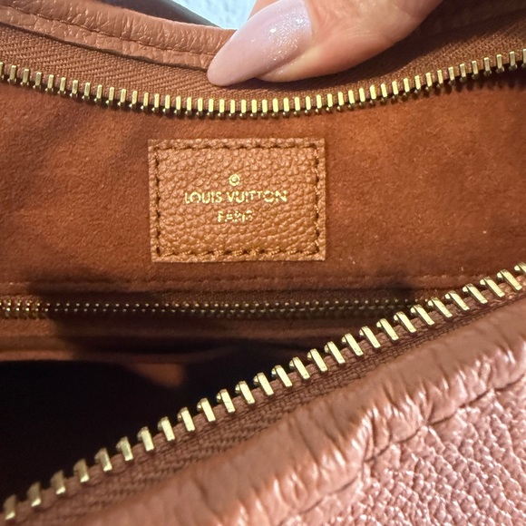 Louis Vuitton Tan Embossed Shoulder Bag - Picture 7 of 11